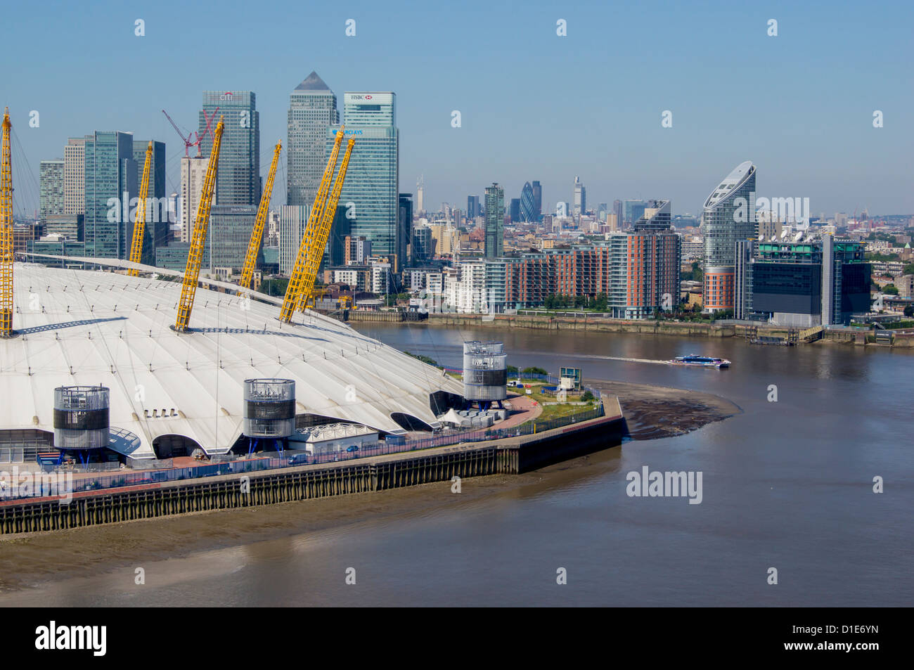 O2 Arena, Greenwich, Londres, Angleterre, Royaume-Uni, Europe Banque D'Images