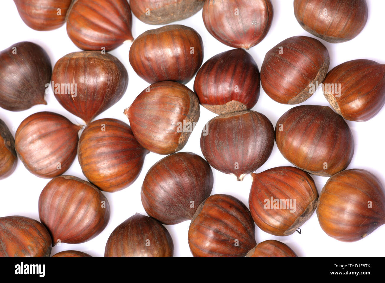 Les marrons de Noël résumé fond texture Banque D'Images