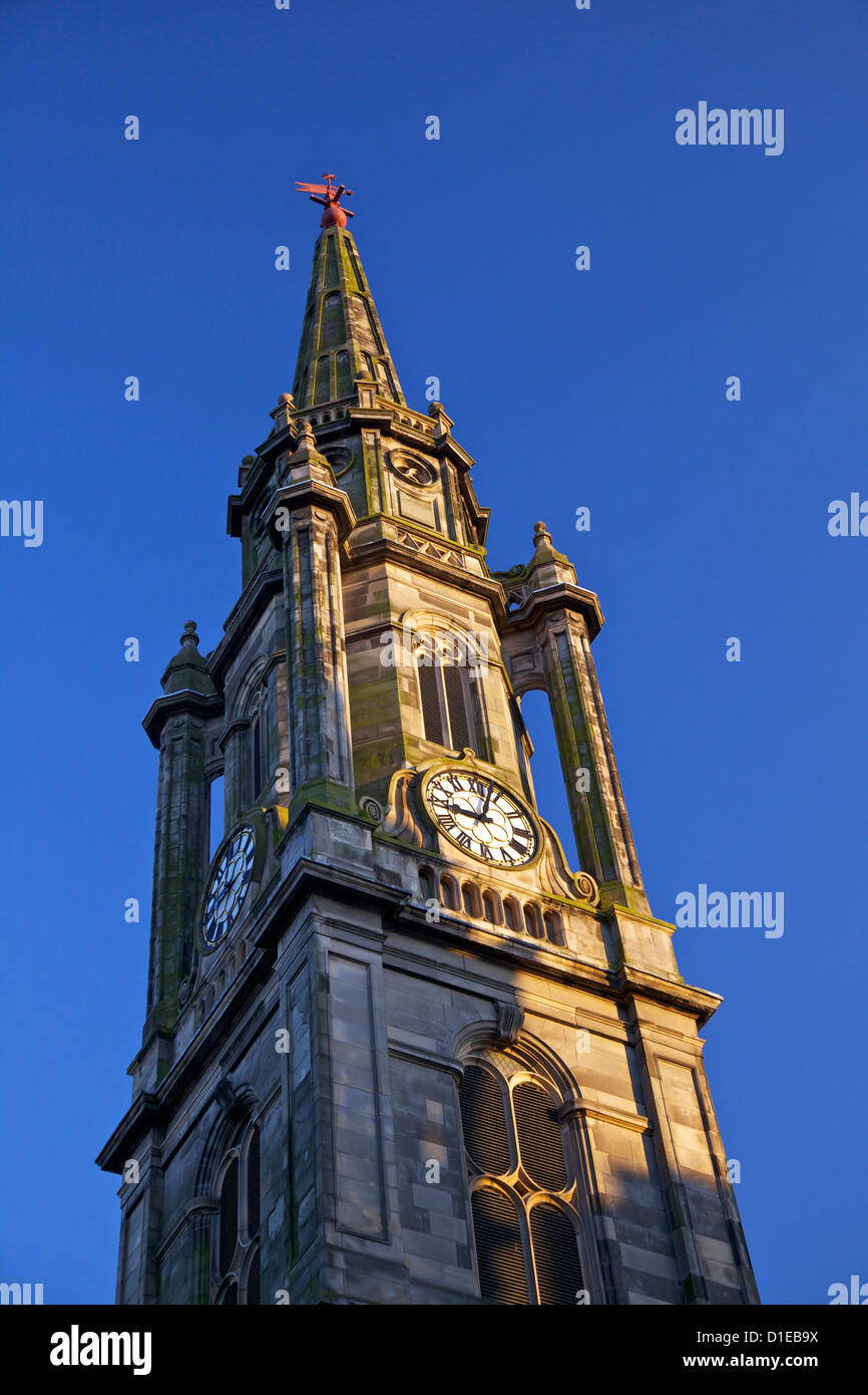 Tron Kirk spire, Royal Mile, Vieille Ville, Édimbourg, Écosse, Royaume-Uni, Europe Banque D'Images
