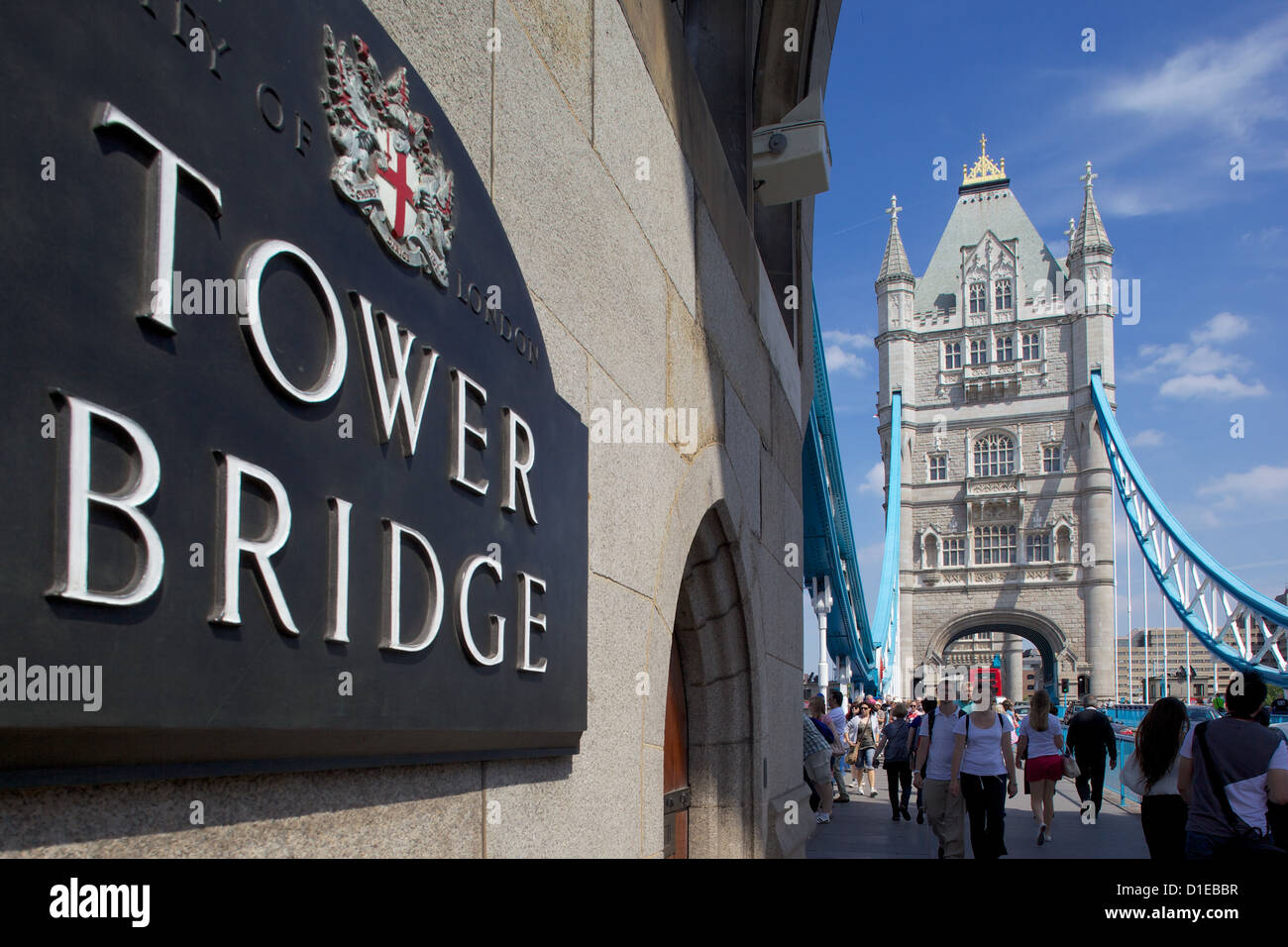 Tower Bridge, Londres, Angleterre, Royaume-Uni, Europe Banque D'Images
