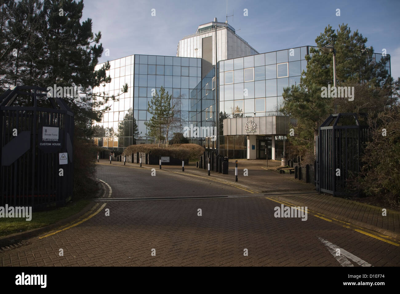 HM Revenue and Customs, Custom House Building, Felixstowe, Suffolk, Angleterre Banque D'Images