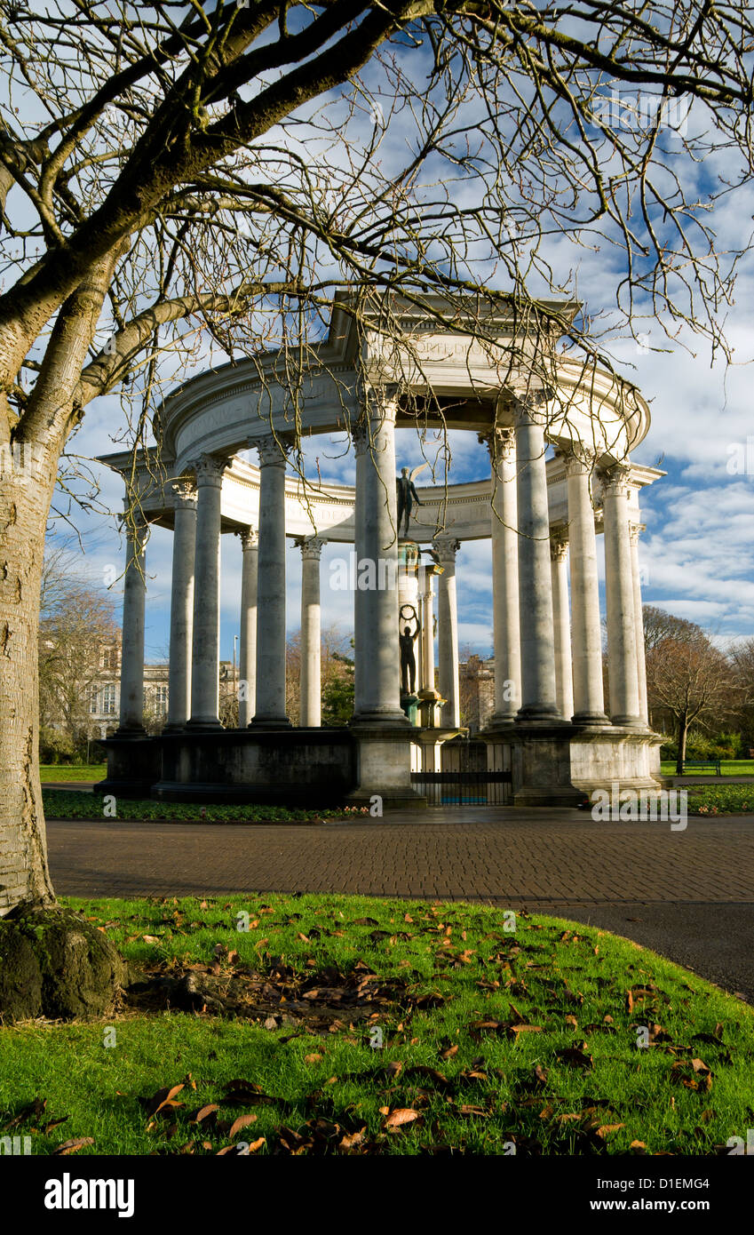 Wales national war memorial alexandra gardens cathays park Cardiff Wales UK Banque D'Images