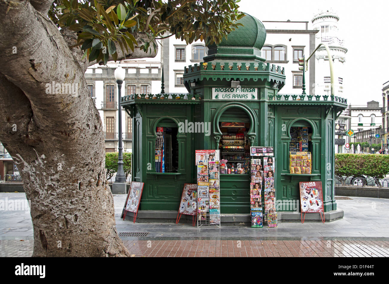 Hurtado de Mendoza Plaza de Las Palmas, Grande Canarie, Îles Canaries, Espagne, Europe Banque D'Images