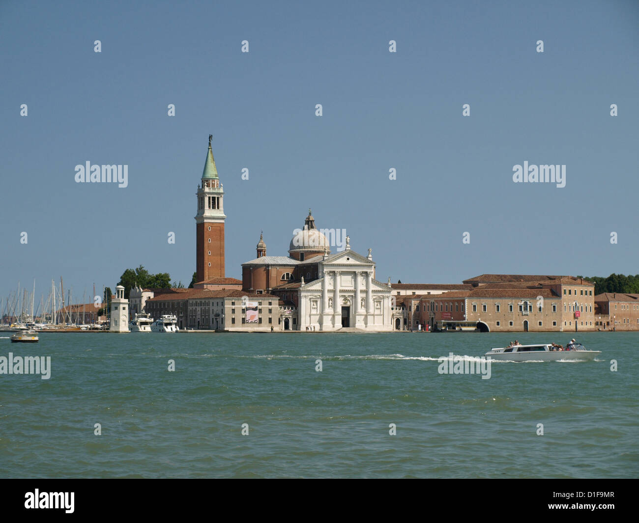 Basilique San Giorgio Maggiore, à Venise, Italie Banque D'Images