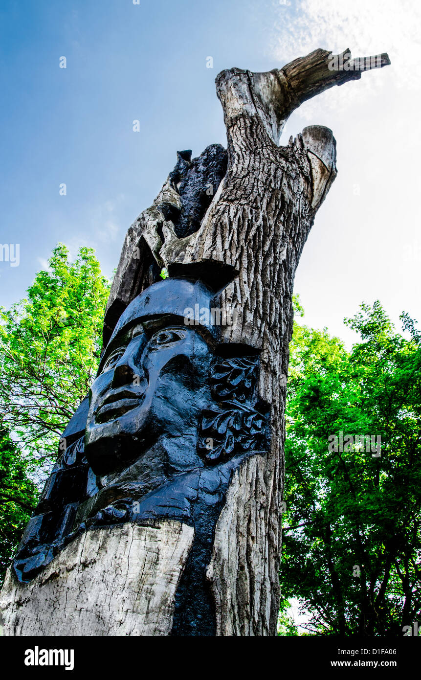 Monument aux soldats tombés pendant la Seconde Guerre mondiale Banque D'Images
