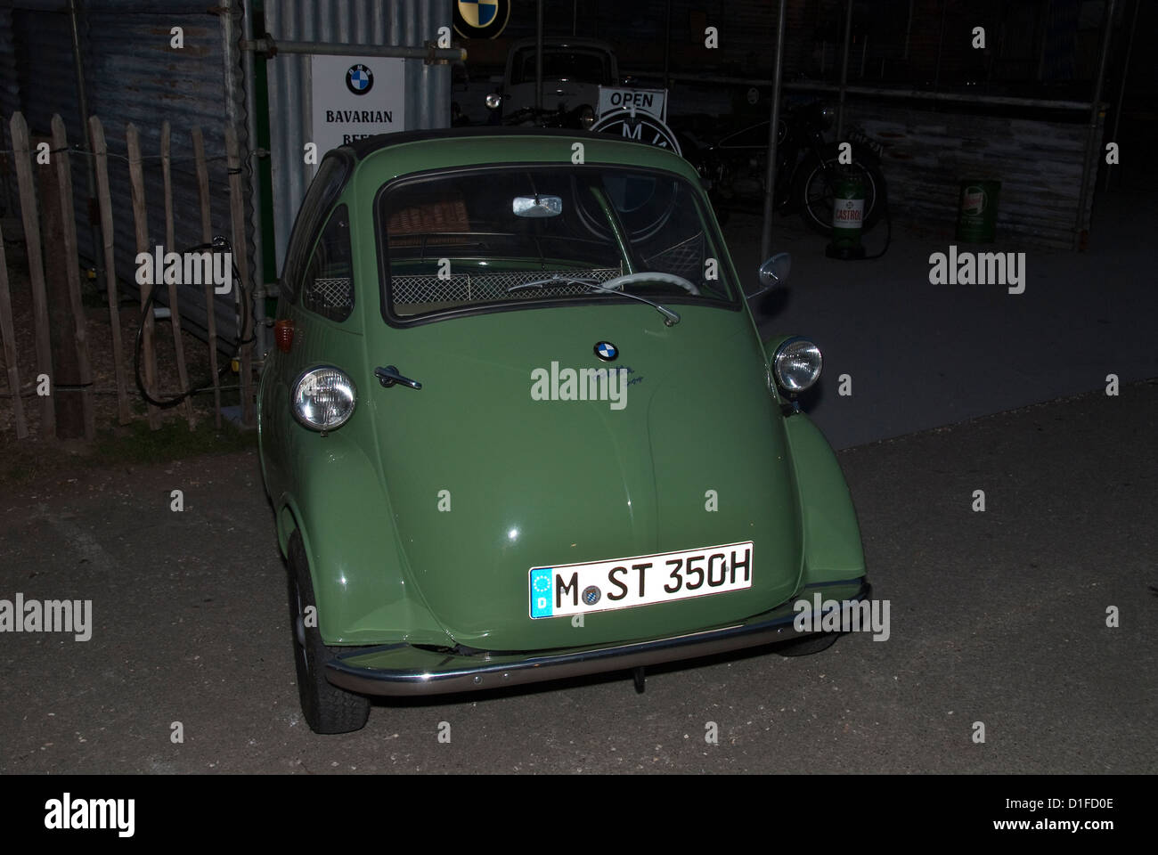 BMW Isetta Voiture Bulle Banque D'Images