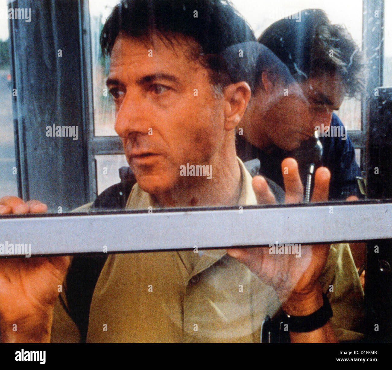 RAIN MAN 1988 United Artists film avec Dustin Hoffman et Tom Cruise à gauche Banque D'Images