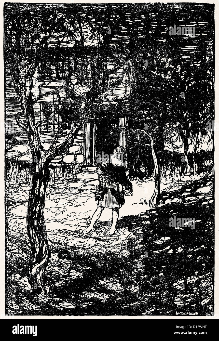 Hansel et Gretel Banque D'Images