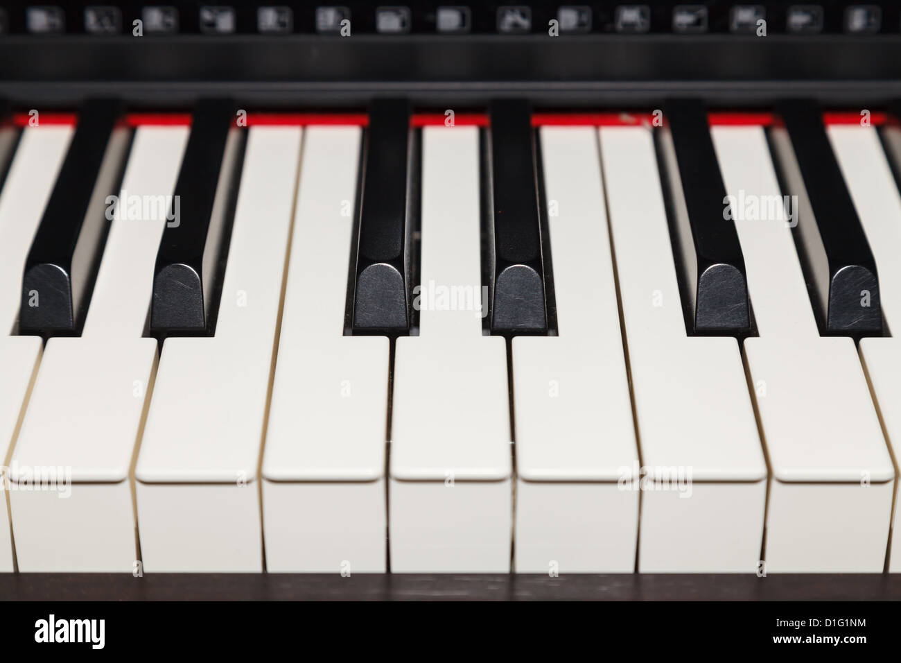 Touche de piano Banque de photographies et d’images à haute résolution