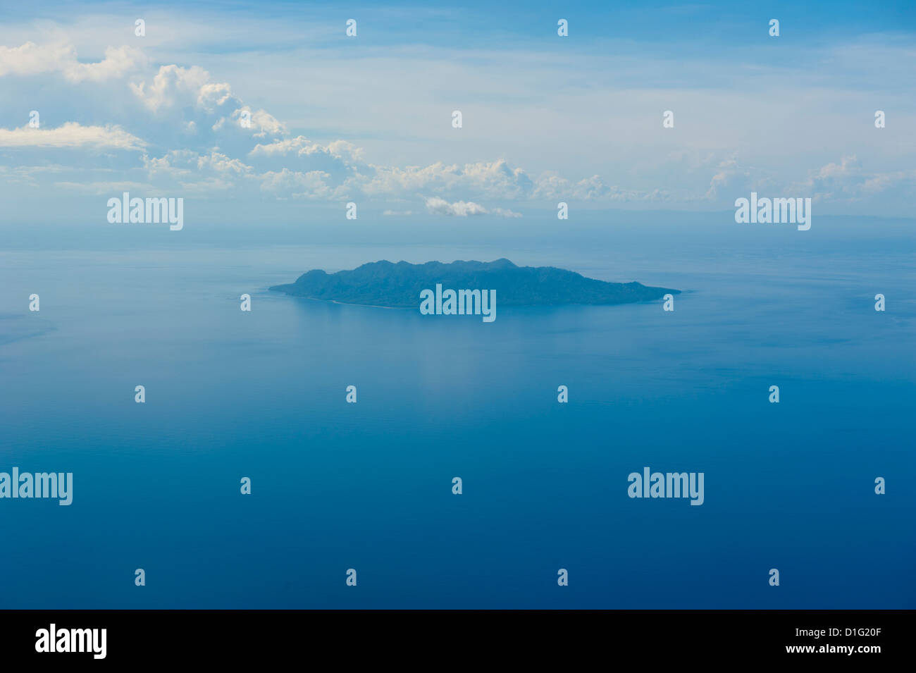 L'antenne de Sawo (Îles Salomon), Pacific Banque D'Images