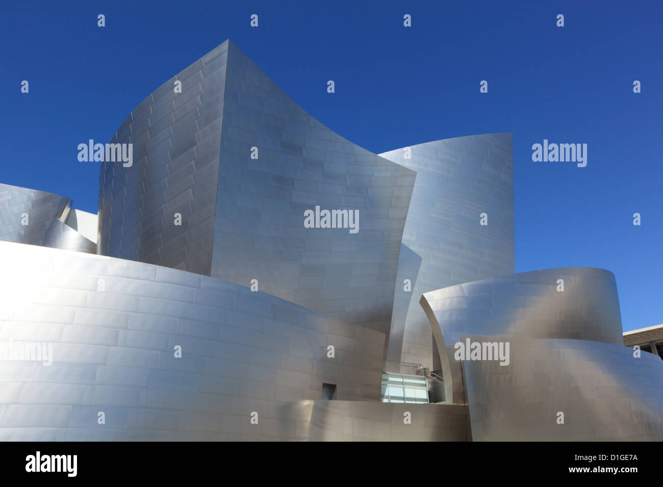 Walt Disney Concert Hall à Los Angeles, Californie, USA. Banque D'Images