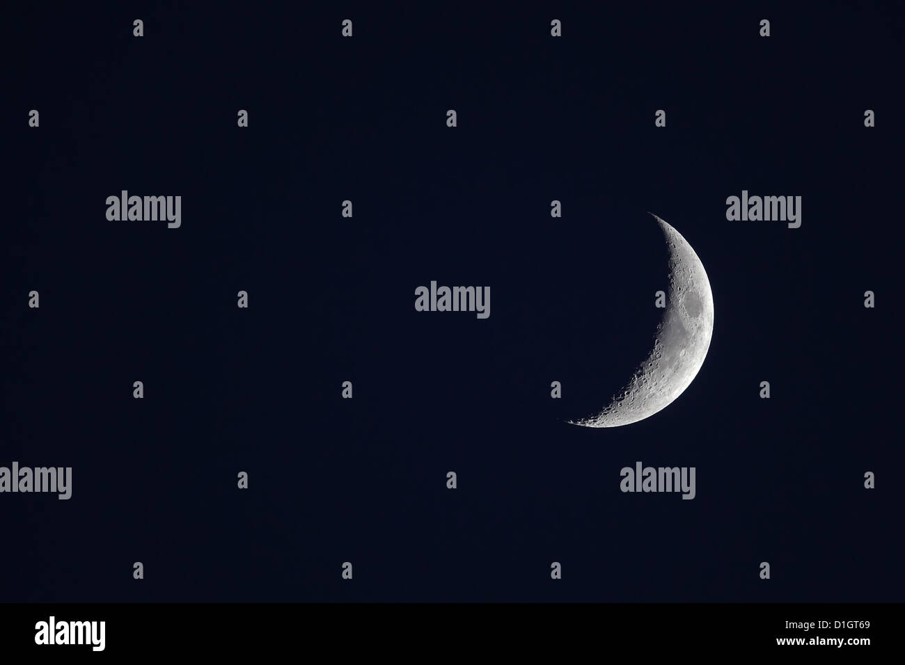 Nouvelle lune Banque D'Images