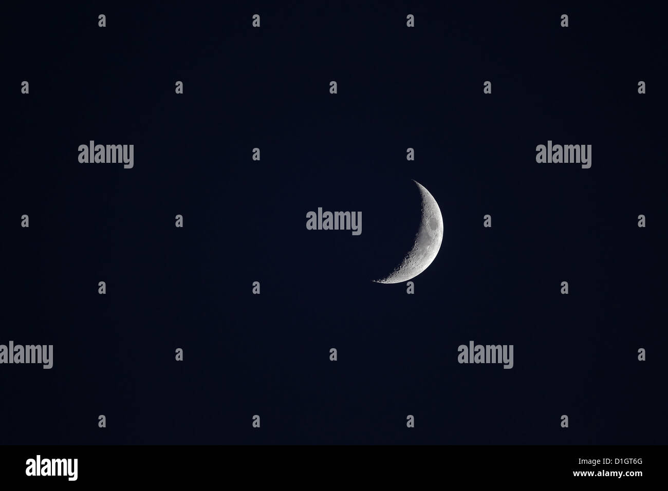 Nouvelle lune Banque D'Images