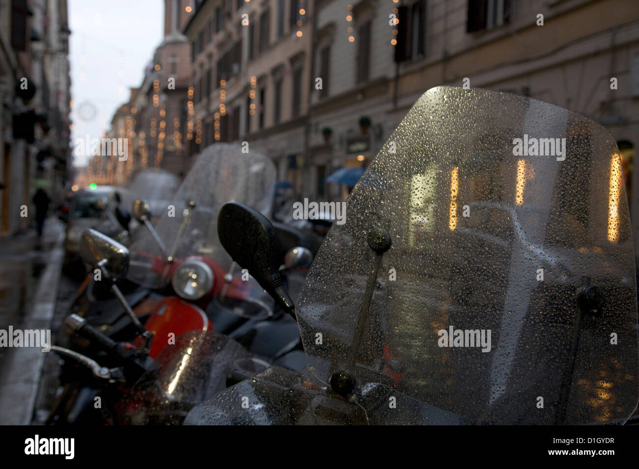 21 décembre 2012 Rome, Italie. Rome se prépare à fêter Noël en dépit de l'économie italienne de la difficulté en raison de la crise financière de l'euro Banque D'Images