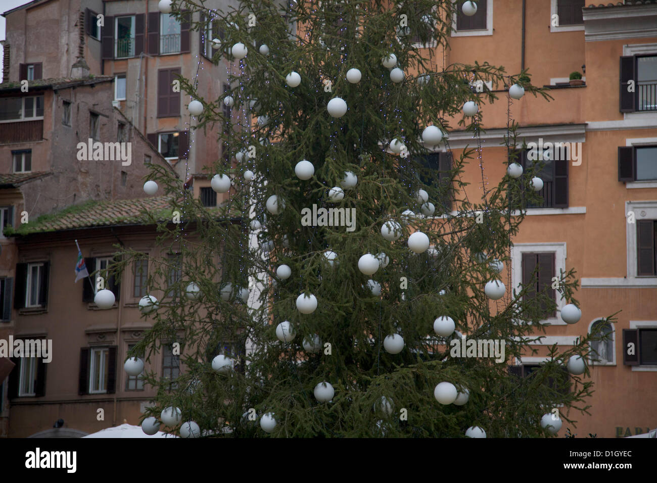 21 décembre 2012 Rome, Italie. Rome se prépare à fêter Noël en dépit de l'économie italienne de la difficulté en raison de la crise financière de l'euro Banque D'Images