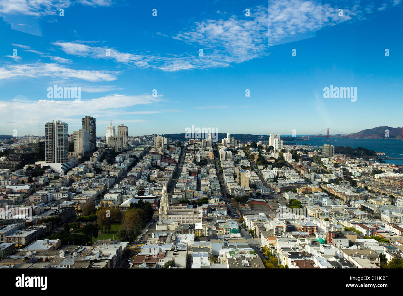 La ville de San Francisco Banque D'Images