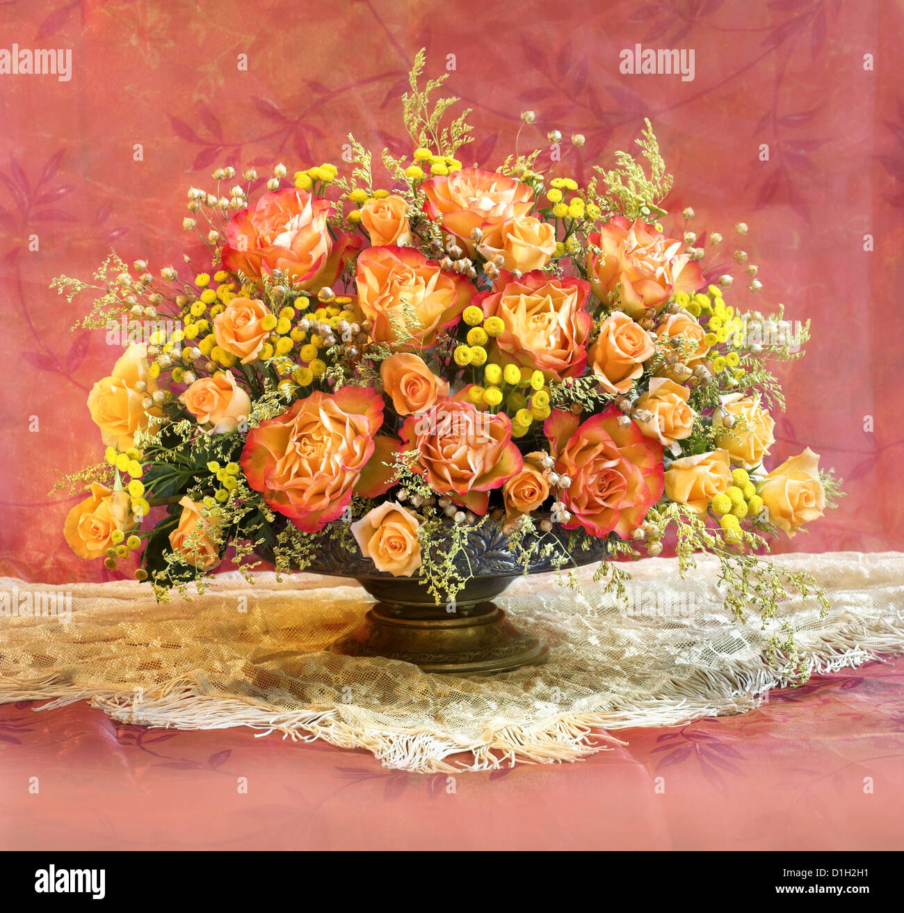 Bouquet de fleurs Banque D'Images