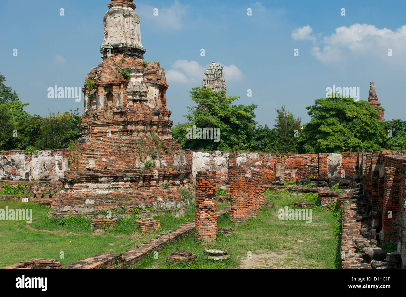 Ayutthaya ancienne capitale de la Thaïlande Banque D'Images