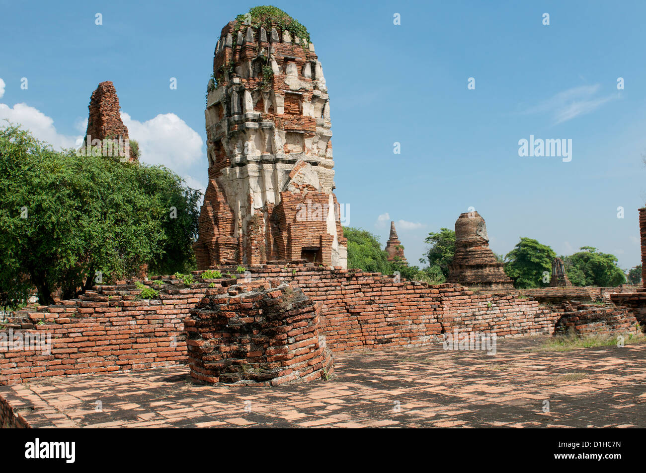 Ayutthaya ancienne capitale de la Thaïlande Banque D'Images