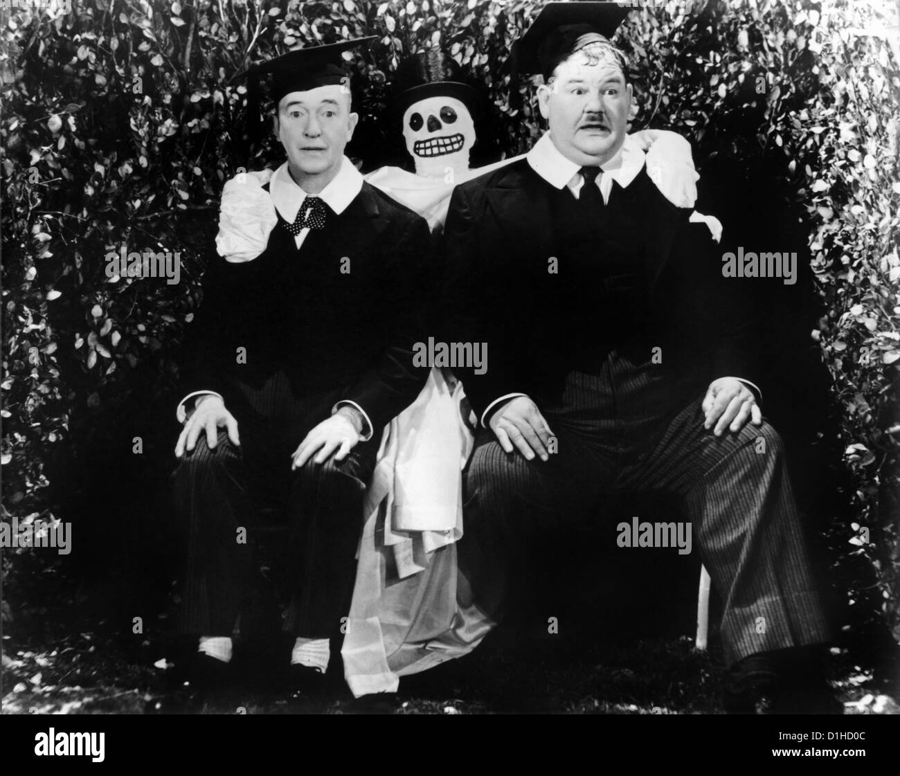 A CHUMP AT OXFORD (1940) Stan Laurel, Oliver Hardy, ALFRED GOULDING (DIR) CAOX 001 COLLECTION MOVIESTORE LD Banque D'Images