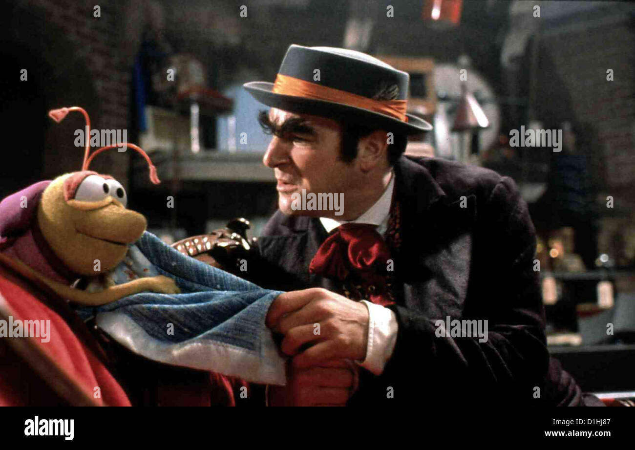 Aventures d'Elmo In Grouchland -- Bug le bug, Huxley (Mandy Patinkin) *** légende locale *** 1999 Columbia TriStar Banque D'Images