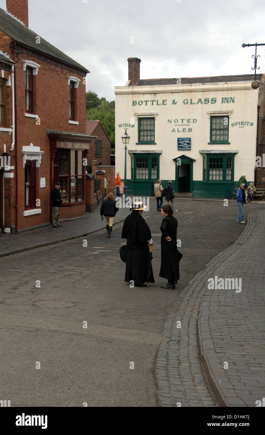 WEST MIDLANDS ; DUDLEY ; Black Country Living Museum ; les touristes et