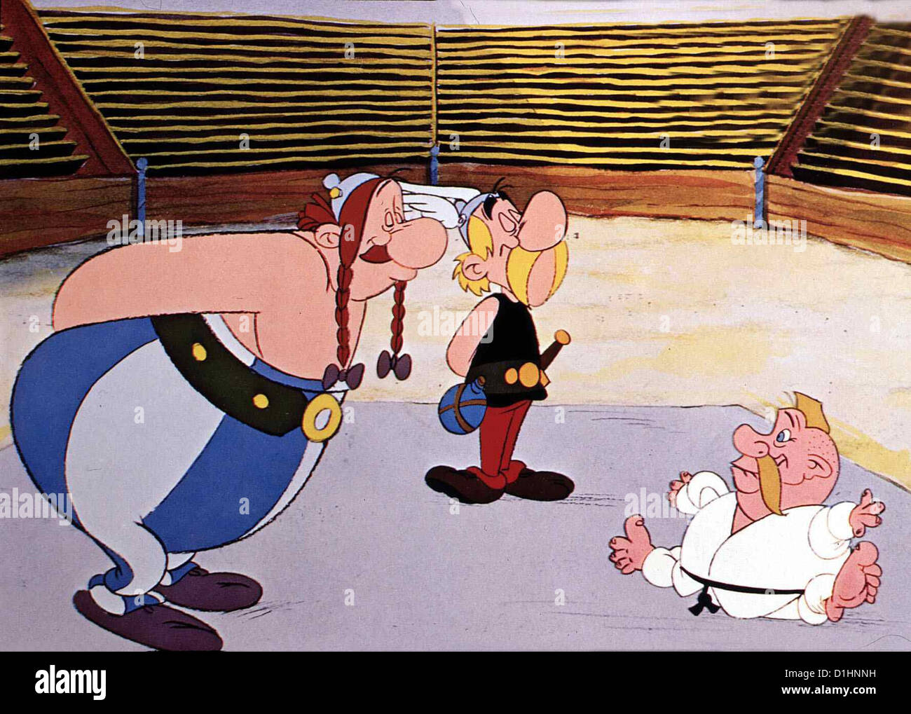 Asterix Erobert Rom Asterix Les Douze Travaux D Asterix Obelix Asterix Den Beiden Galliern Judo Ist Noch Unbekannt Photo Stock Alamy