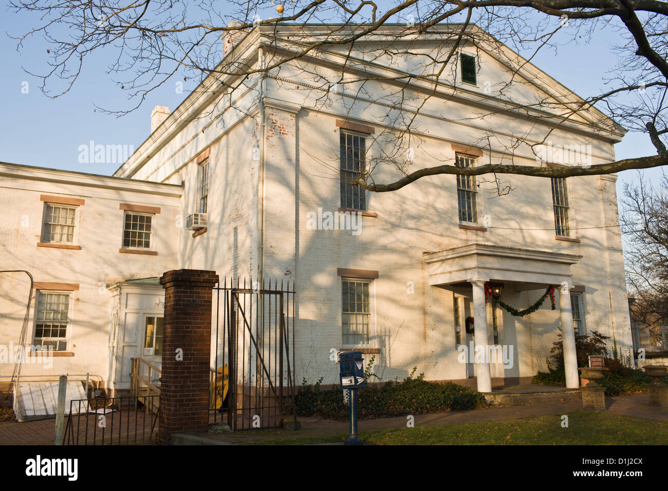 La ville historique de Richmond, living history museum à Staten Island, New York Banque D'Images