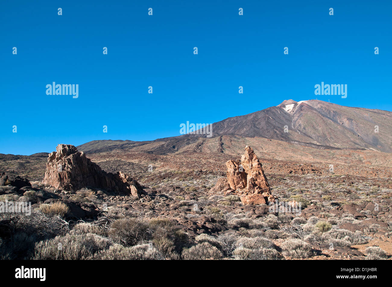 El Teide Banque D'Images