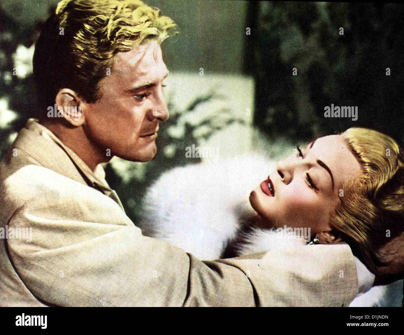 Illusionen der Stadt Bad Belle, Kirk Douglas, Lana Turner der ehrgeizige Filmproduzent Jonathan Shields (Kirk Douglas) Banque D'Images