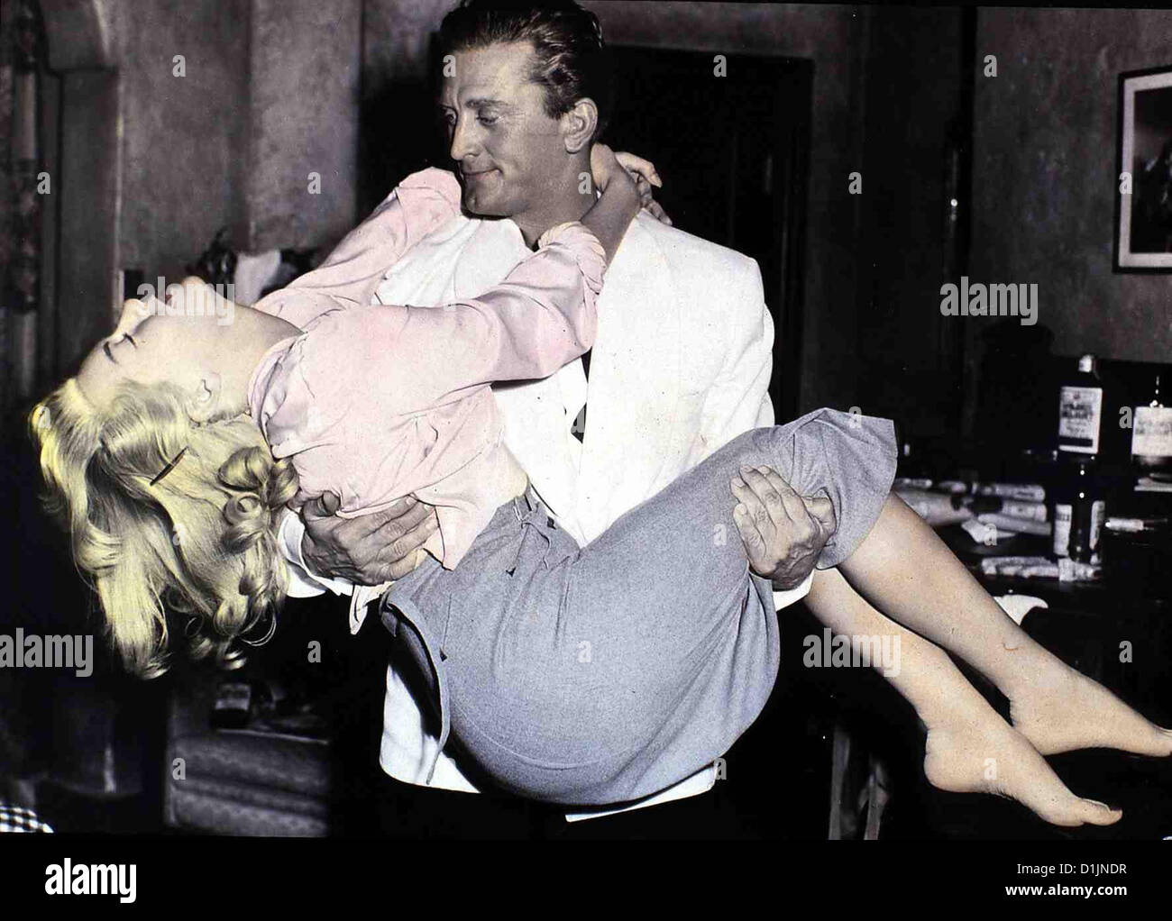 Illusionen der Stadt Bad et le beau, la Lana Turner, Kirk Douglas *** *** Légende Locale 1952 -- Banque D'Images