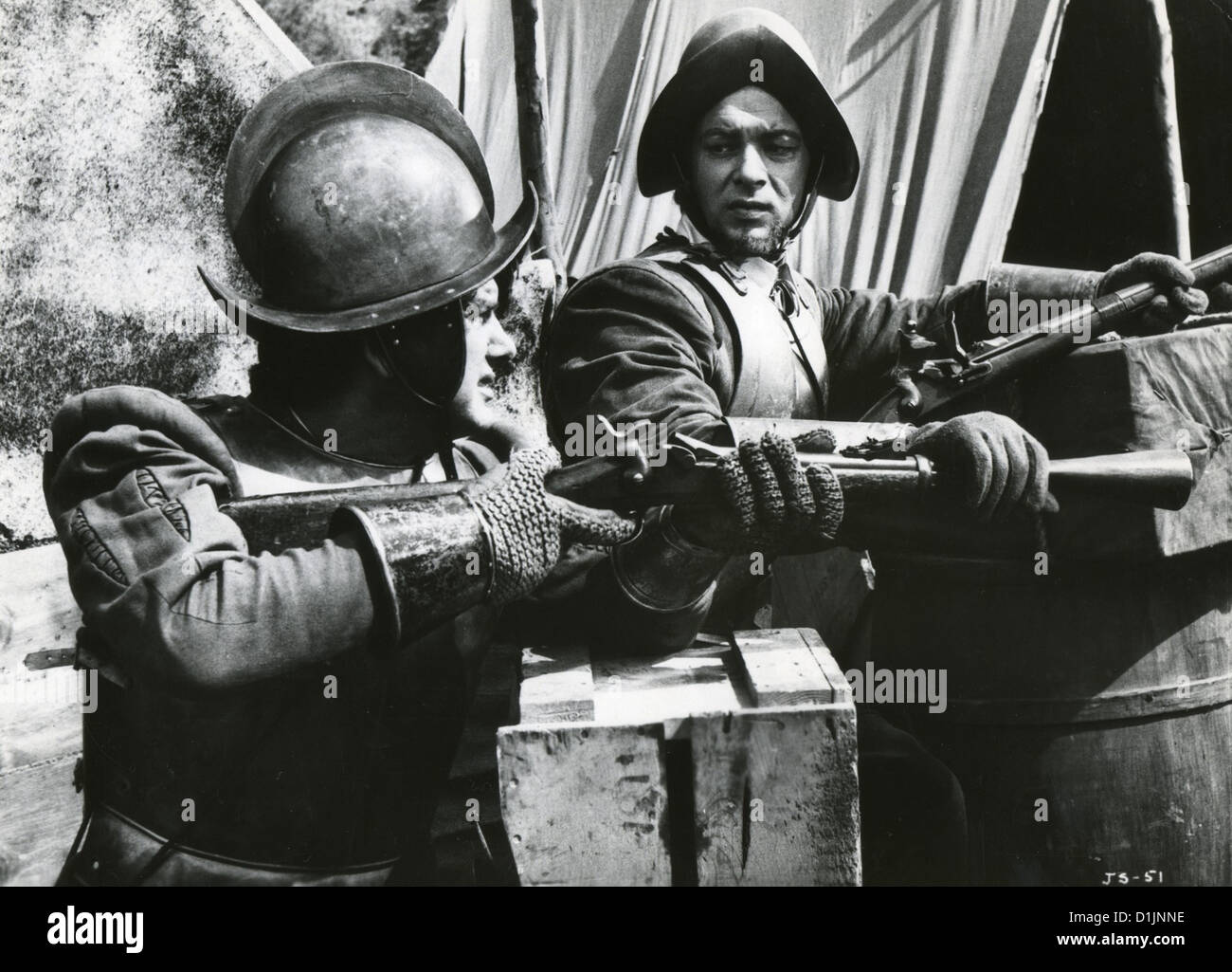 Le capitaine John Smith et Pocahontas -- -- Szenenbild Banque D'Images