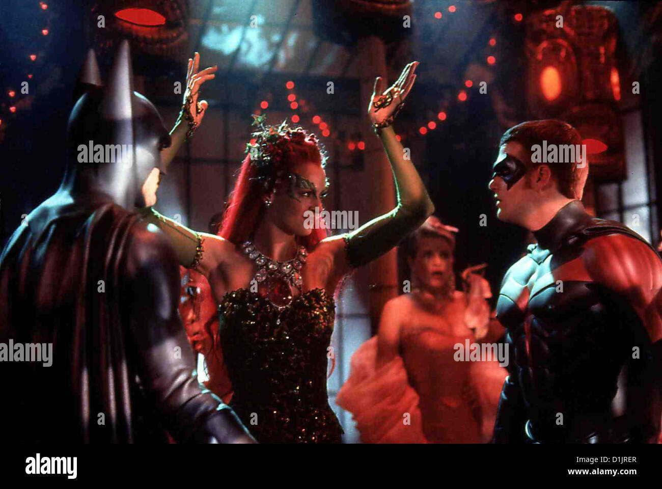 Batman Robin Batman Robin Batman George Clooney Poison Ivy Uma Thurman Robin Chris O Donnell Legende Locale Photo Stock Alamy