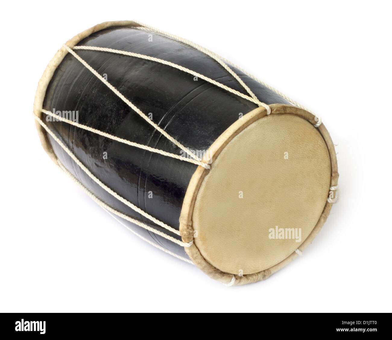 La musique indienne native de tambour Banque D'Images