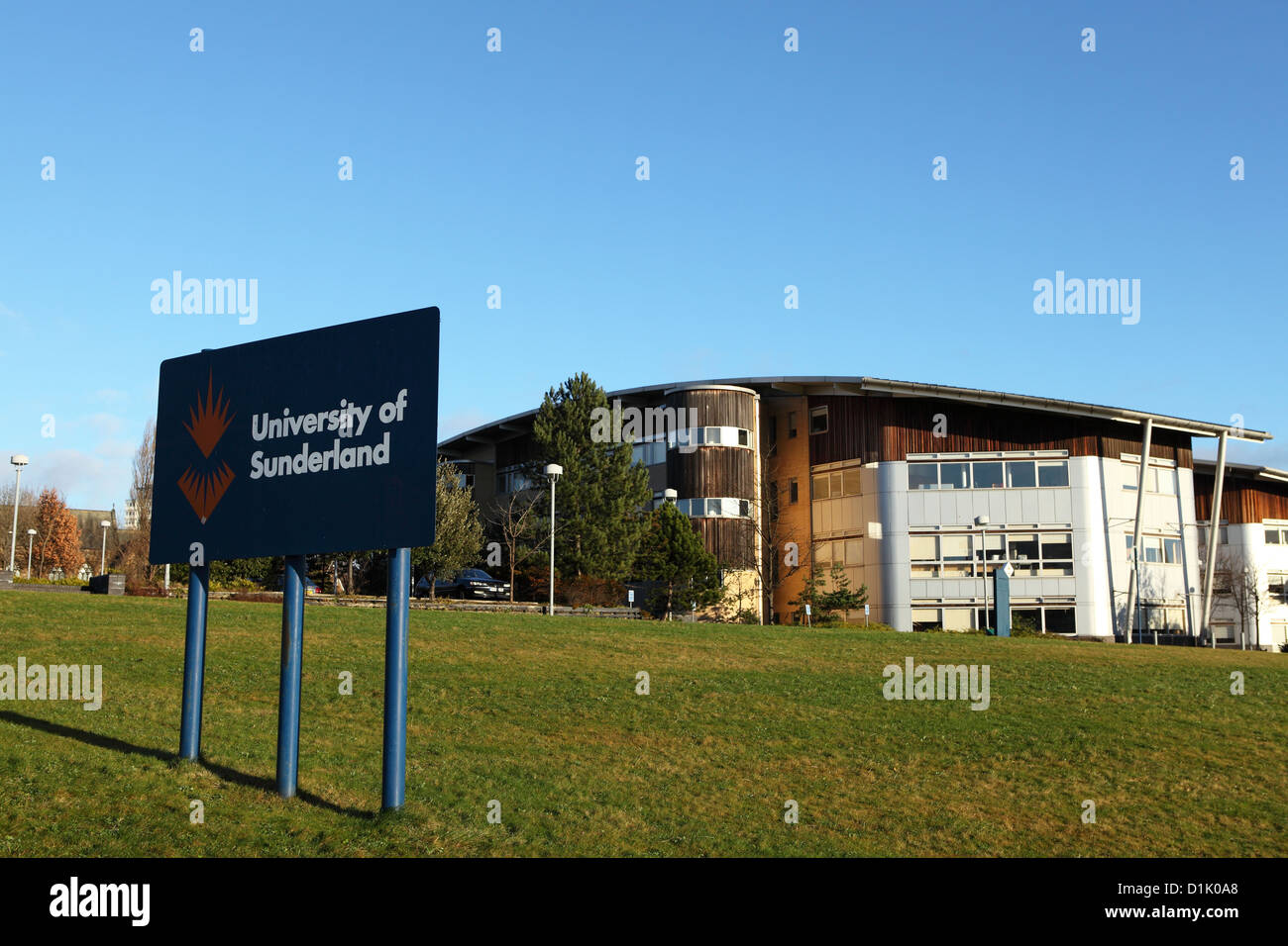 St Peter's campus, l'Université de Sunderland, Sunderland, en Angleterre. Banque D'Images