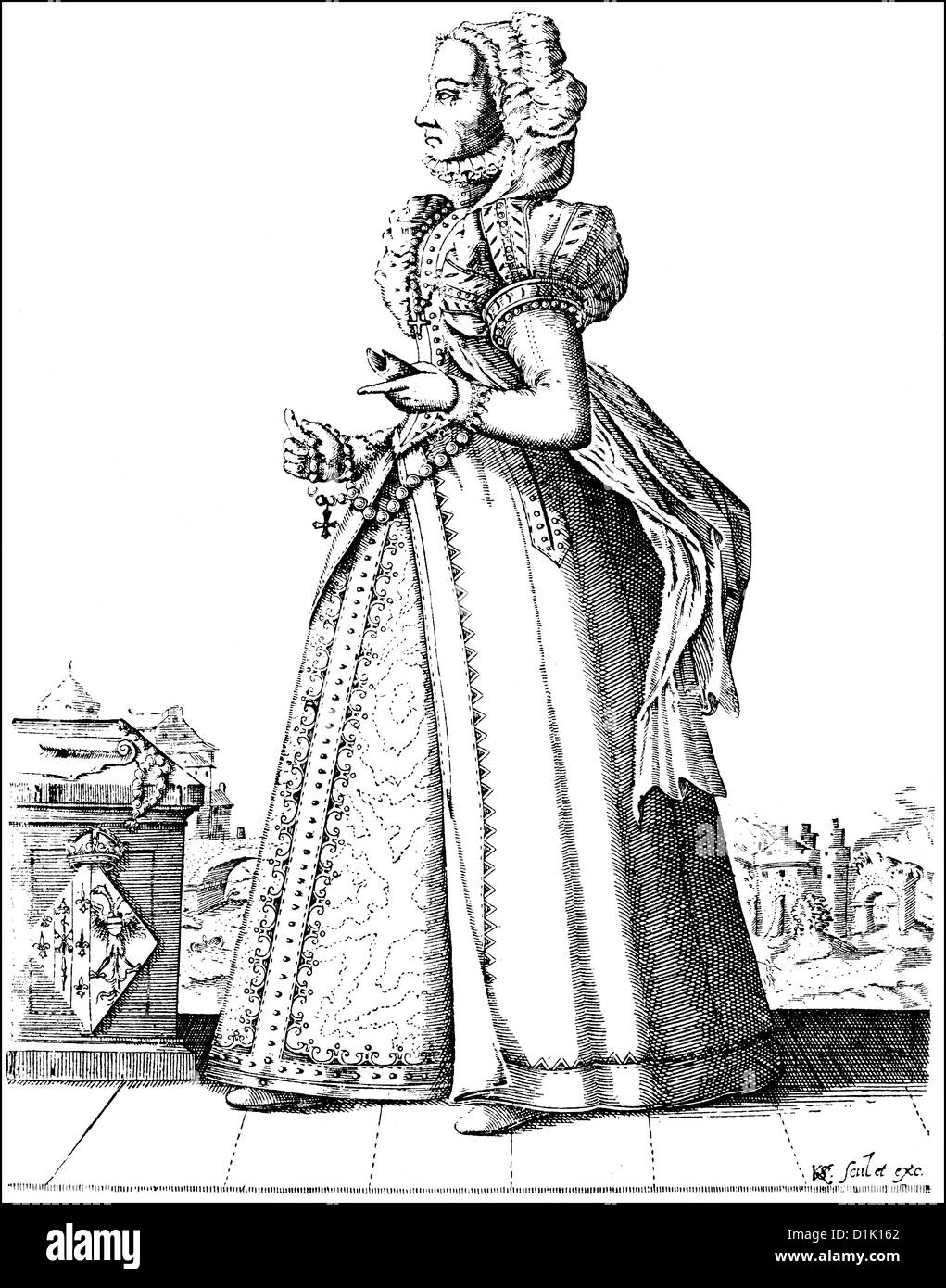 Margaret, duchesse de Parme, 1522 - 1586, Gouverneur de la Hollande, 16ème siècle, Banque D'Images