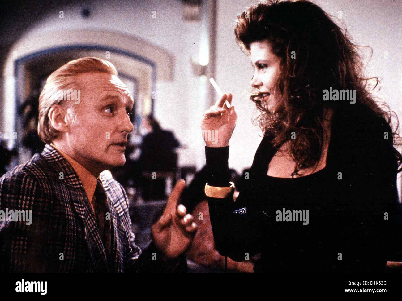 Point d'ébullition Point d'ébullition Dennis Hopper, Lolita Davidovich les rouges (Dennis Hopper) Freundin, die Prostituierte Vikki (Lolita Banque D'Images