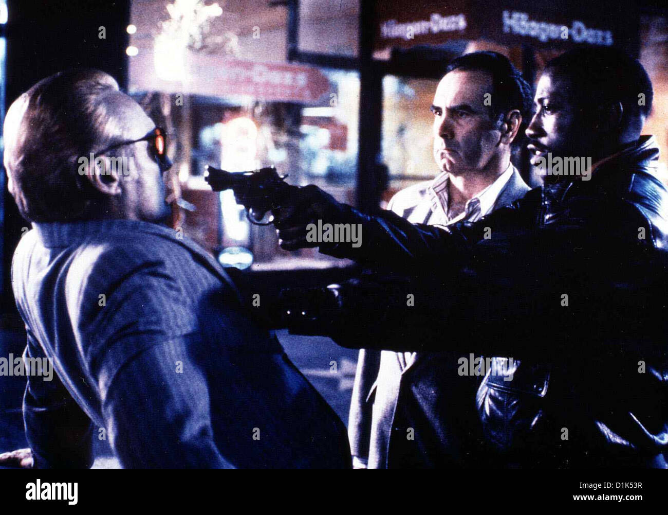 Point d'ébullition Point d'ébullition Dennis Hopper, Dan Hedaya, Wesley Snipes Dennis Hopper (rouge,l) wird von Jimmy Mercer (Wesley Banque D'Images