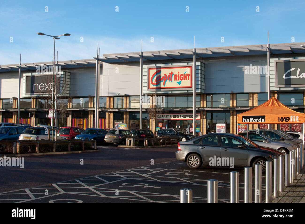 Shopping Park, Leamington Leamington Spa, Royaume-Uni Photo Stock - Alamy