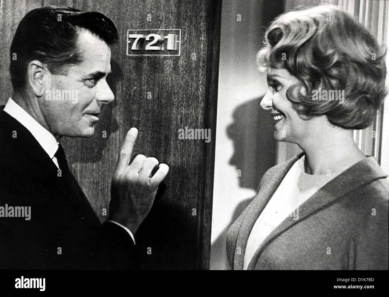 Die Frau Seines Herzens Cher Cœur Glenn Ford, Geraldine Page Evie Jackson (Geraldine Page), Postbeamtin aus einer Banque D'Images