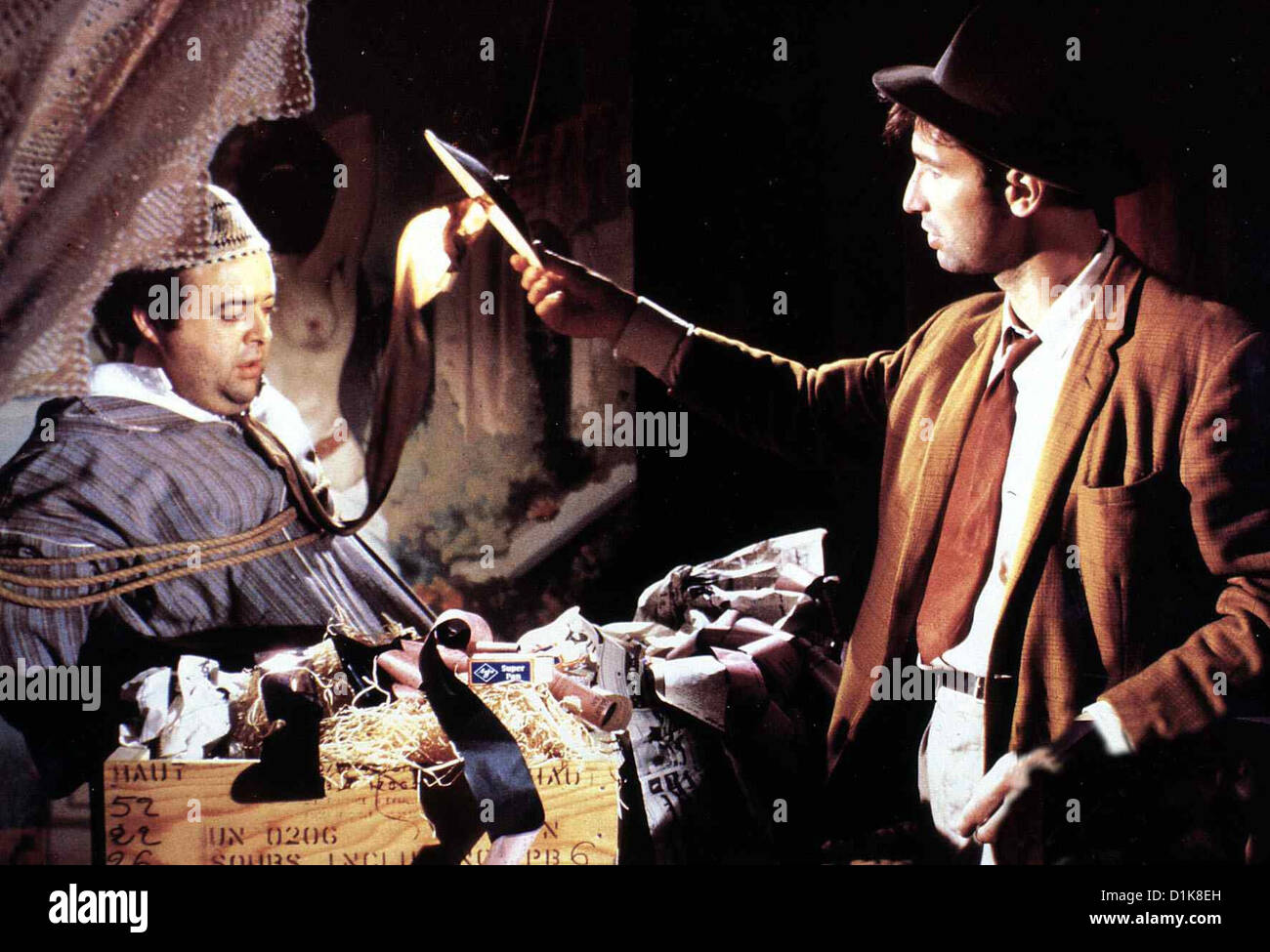 Letzter Sommer à Tanger Dernier Ete Tanger Jacques Villeret, Thierry Lhermitte aussi macht sich Richard (Thierry Lhermitte,r) Banque D'Images