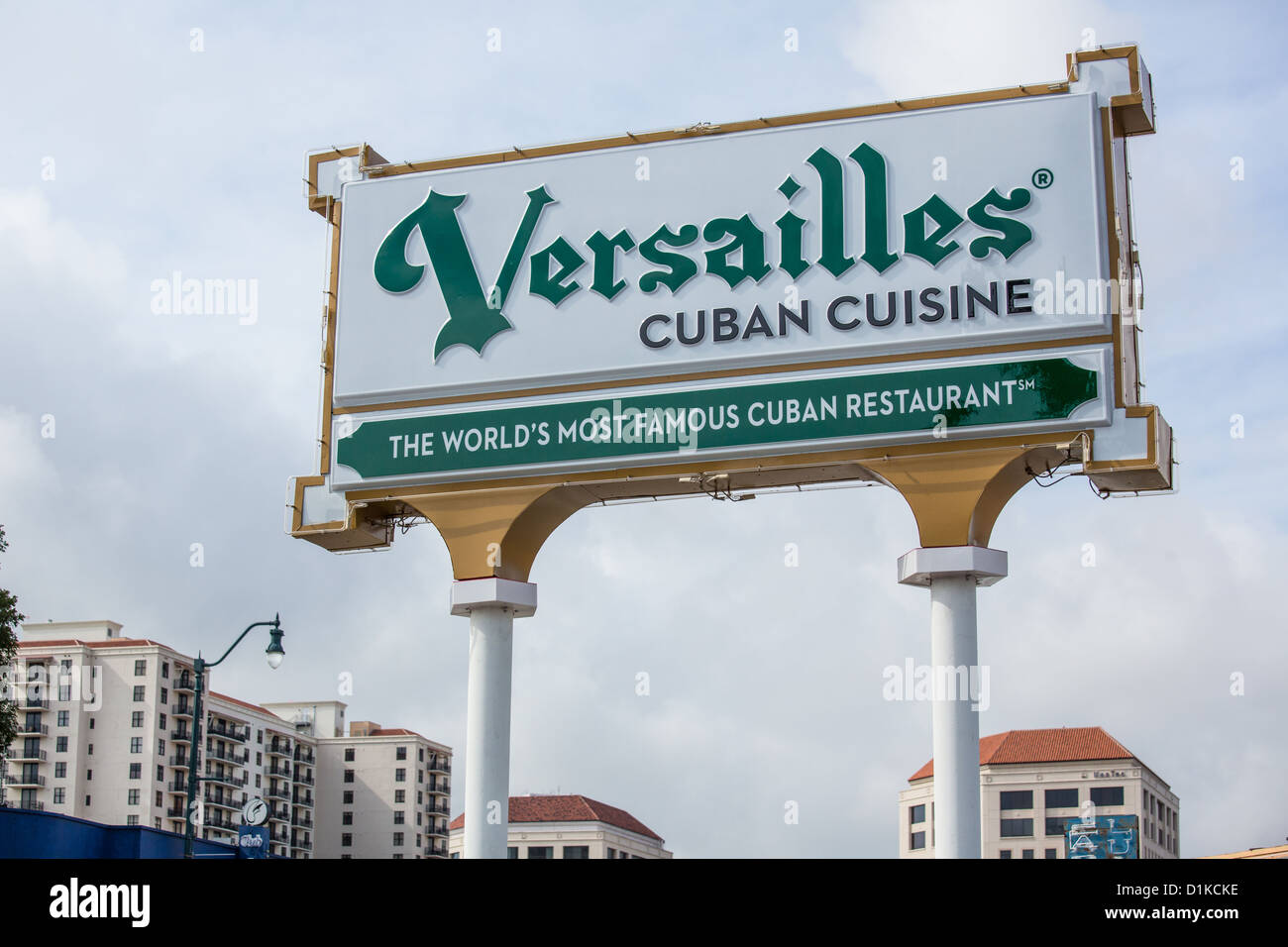 Versailles Restaurant Cubain, Miami, Floride Banque D'Images