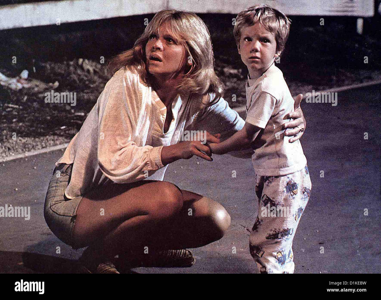 Unheimliche Begegnung der dritten Close Encounters Art Troisième Type Melinda Dillon, Gary Guffey Jillian Guiler (Melinda Dillon) Banque D'Images