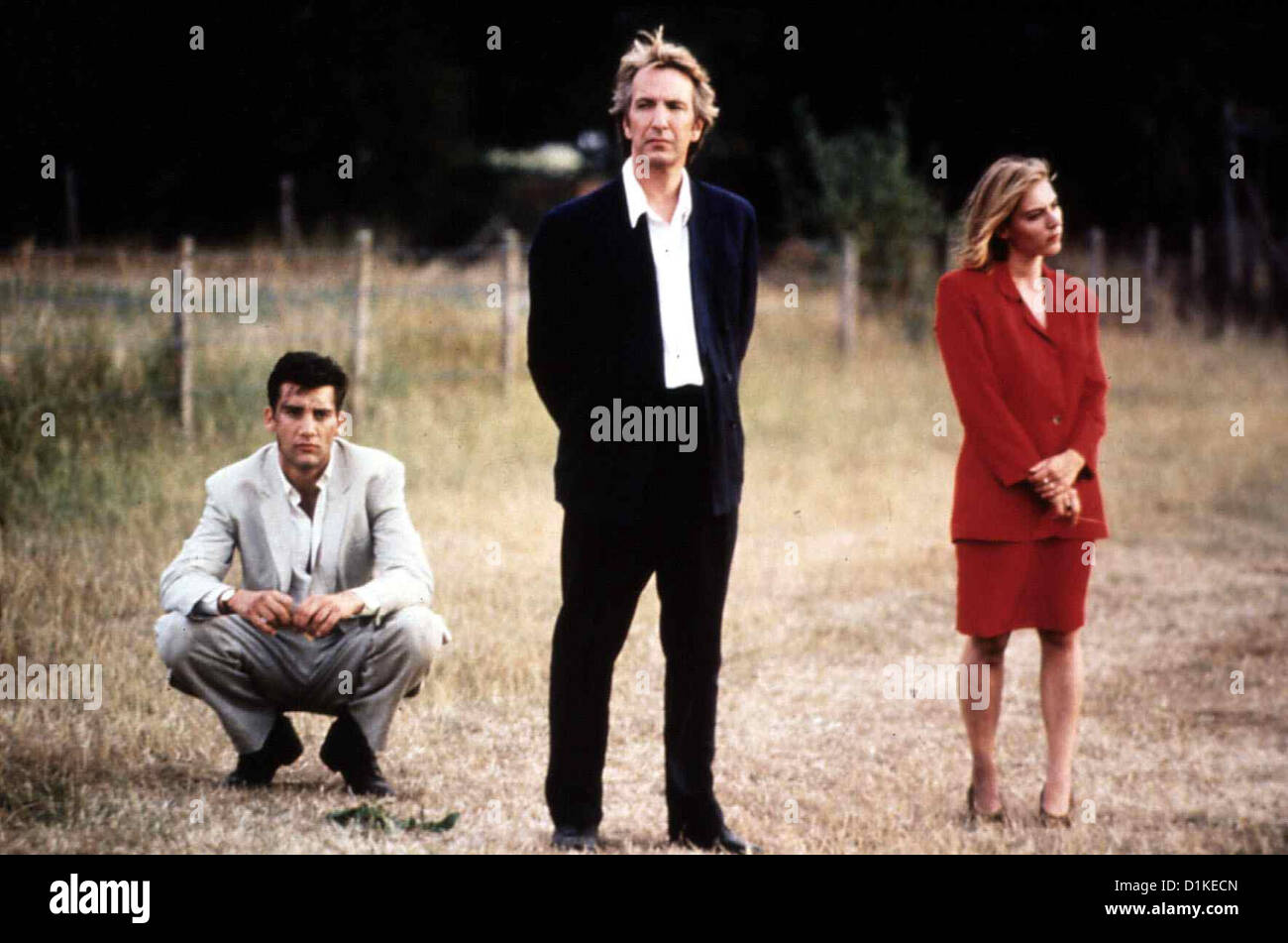 Schliesse Meine Augen - Toete Begehre Oder Mich fermer mes yeux Clive Owen, Alan Rickman, Saskia Reeves de Natalie Ehemann Banque D'Images