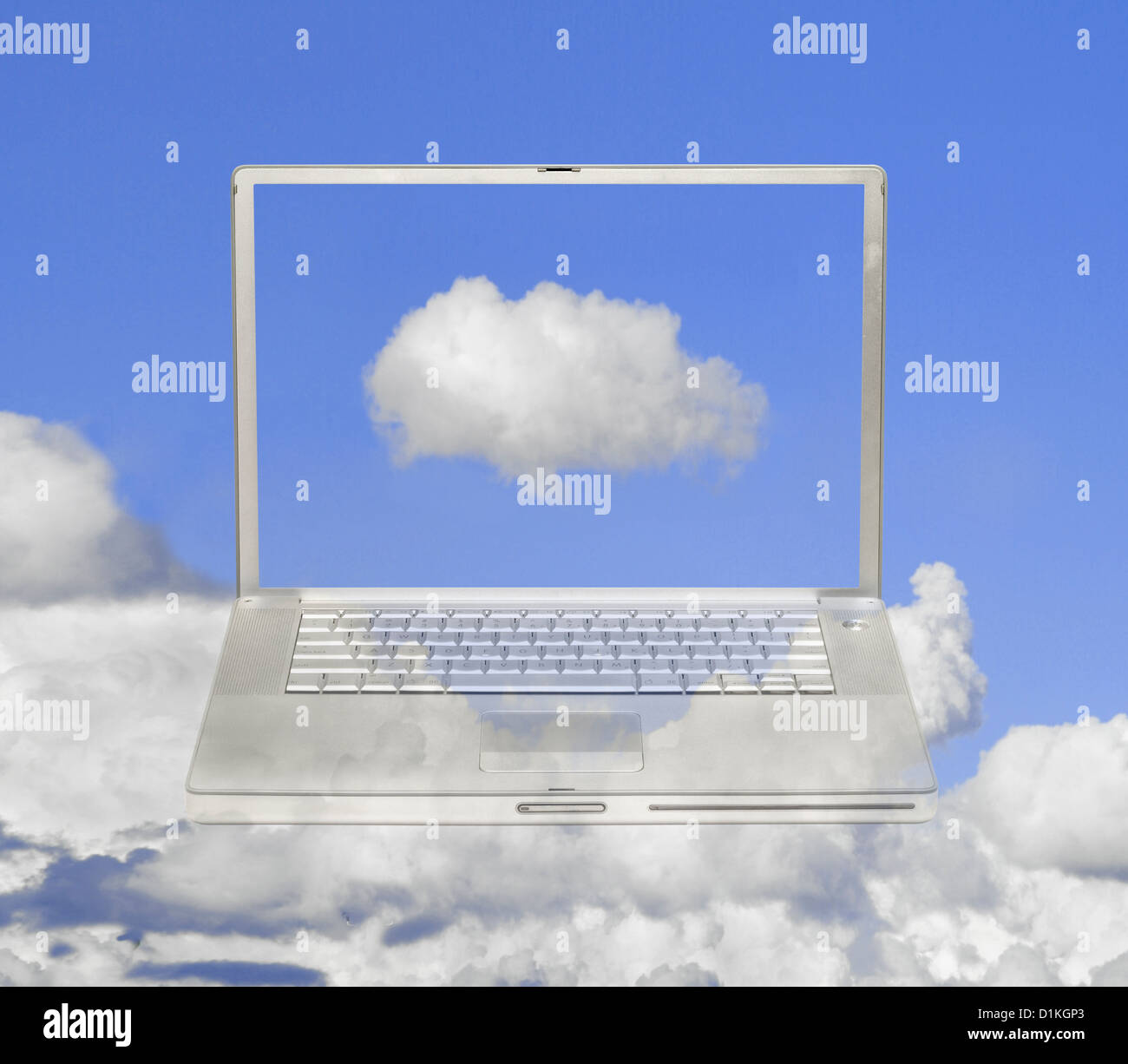 Le Cloud Computing Banque D'Images