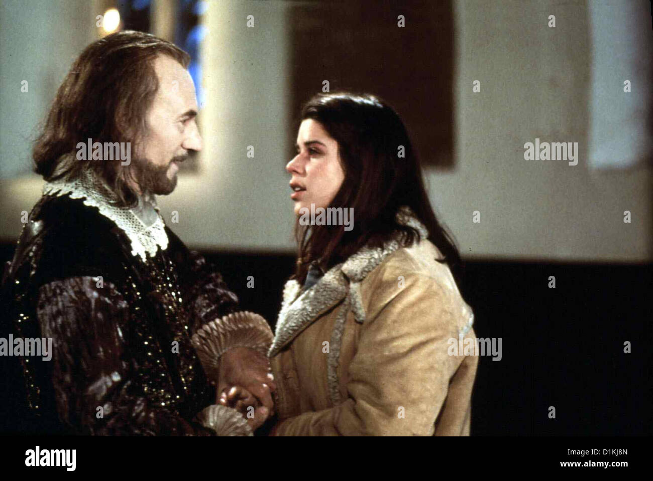 Das Gespenst Von Canterville Canterville Ghost, Patrick Stewart, Neve Campbell Neve Campbell (Virginie) glaubt ihren Augen Banque D'Images