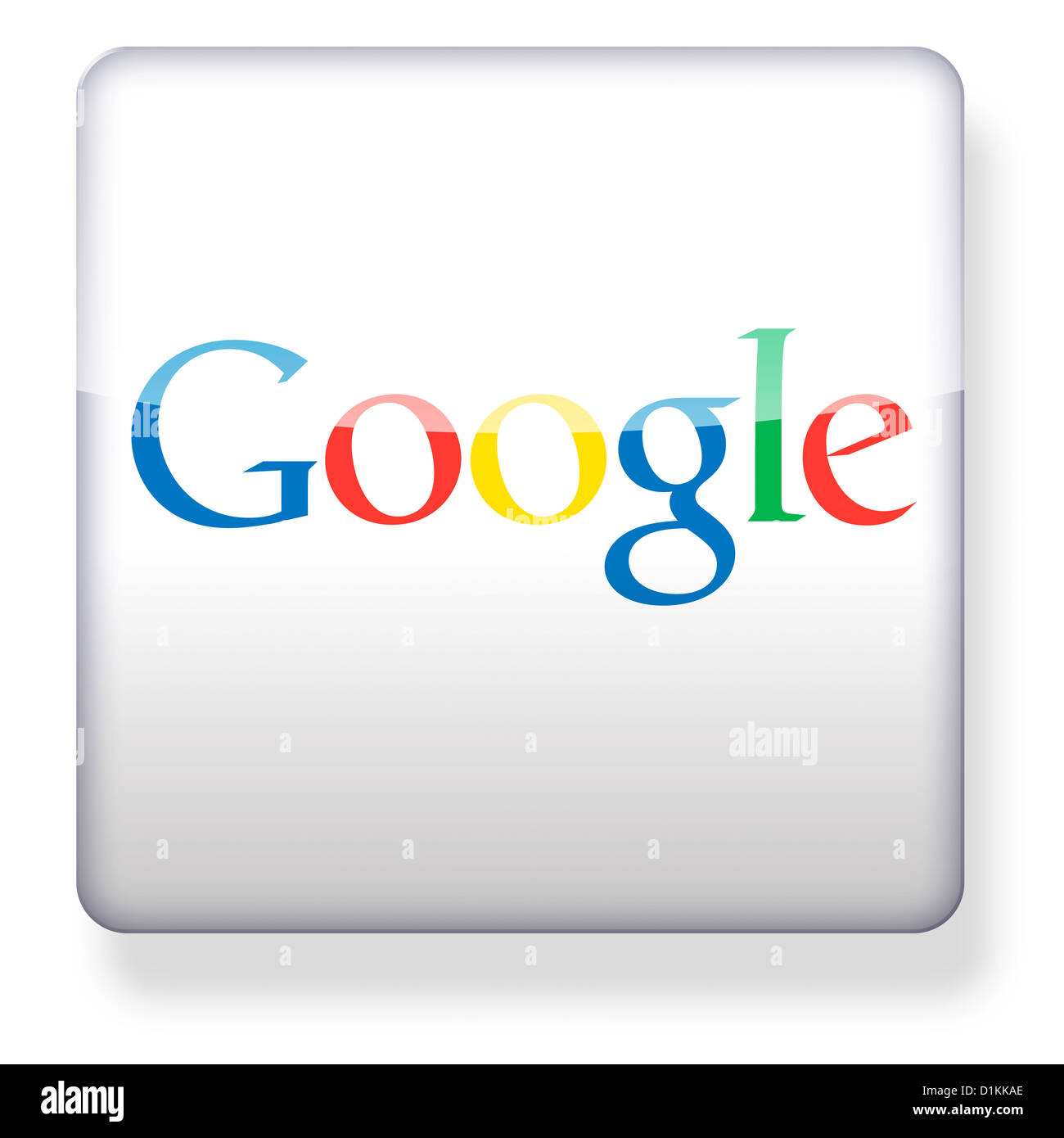 Logo Google comme une icône de l'application Banque D'Images