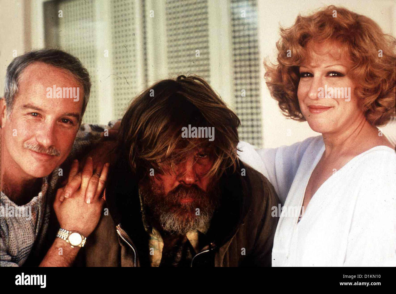 Zoff dans Beverly Hills jusqu'à Los Angeles Richard Dreyfuss, Nick Nolte, Bette Midler eines Tages s sich der Banque D'Images