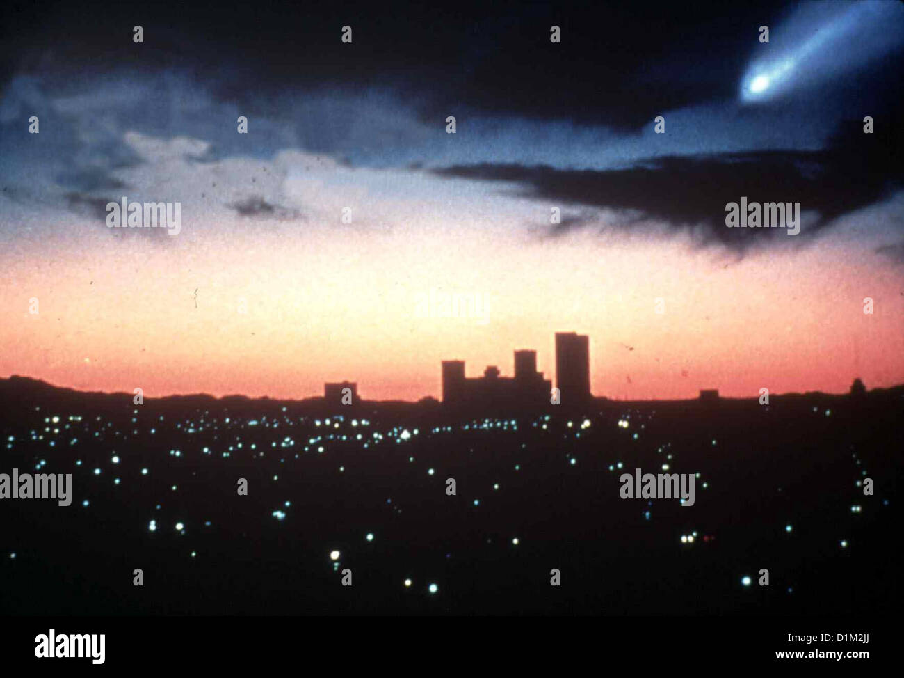 Aus dem Feuer Tous feux dans le ciel, un Unaufhaltsam rast der Komet auf Phoenix zu. *** *** Local Caption 1978 Colombie-Britannique Pictes. Banque D'Images