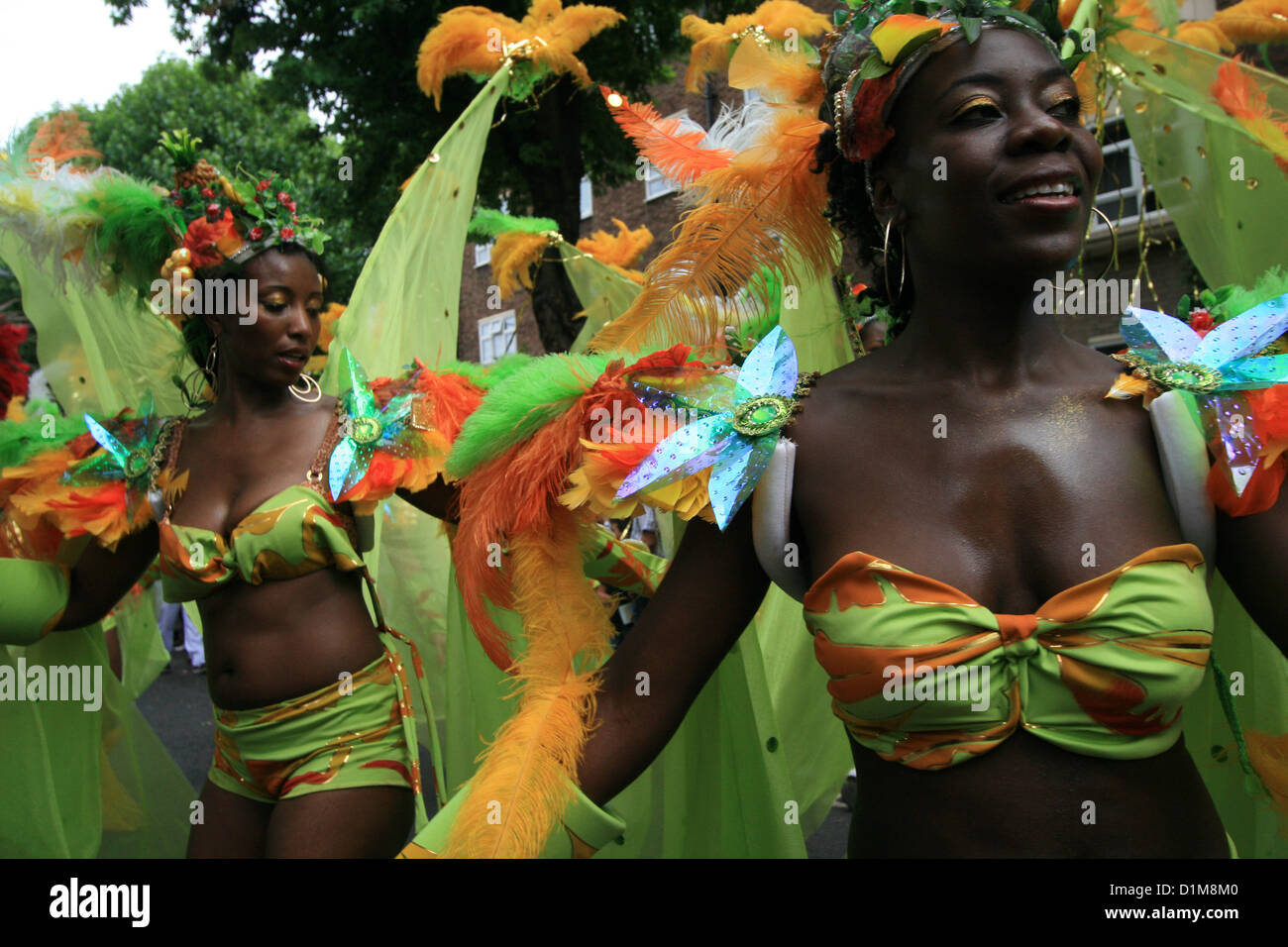 Le carnaval de Notting Hill, Londres Banque D'Images